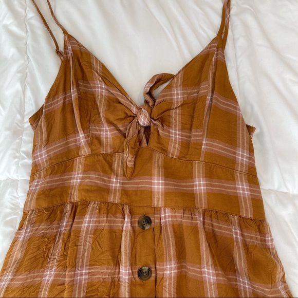 AMERICAN EAGLE FLANNEL DRESS - Picture 3 of 6